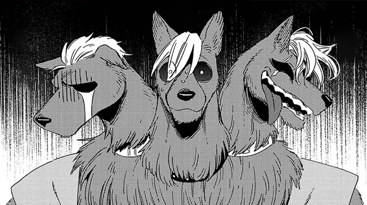 三头地狱犬,三头地狱犬漫画