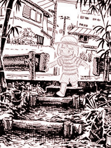 流水素面,流水素面漫画