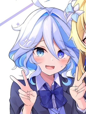 学校的女神(?)芙宁娜大人