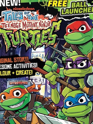 忍者神龟传奇：英国杂志漫画