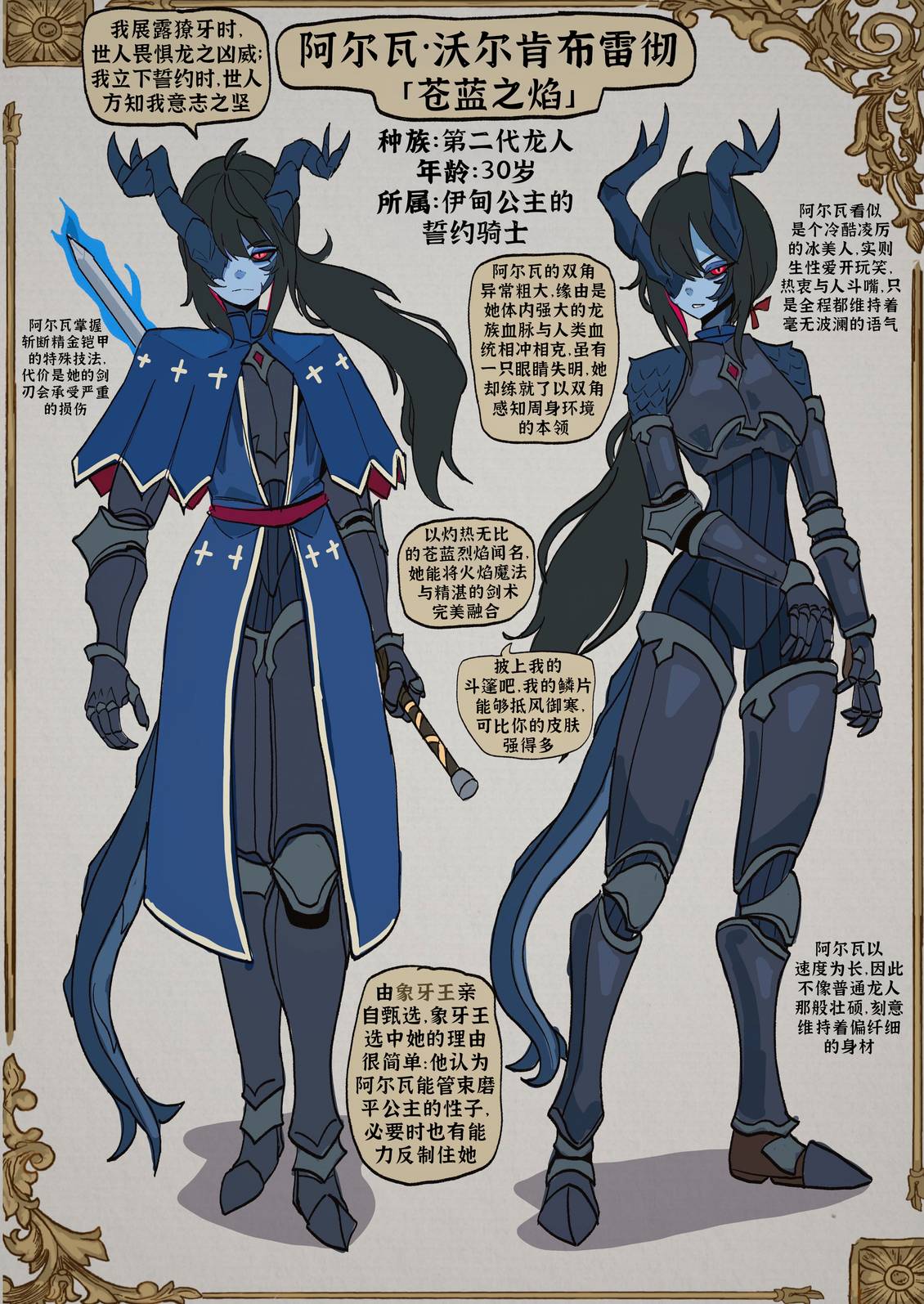 阿尔瓦·沃尔肯布雷彻——伊甸公主的王家骑士0