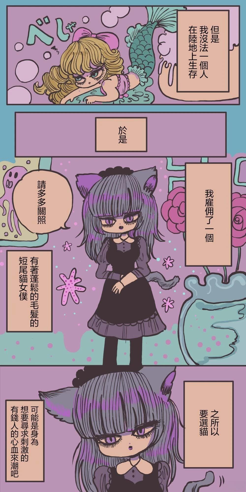 人鱼的宠物猫1