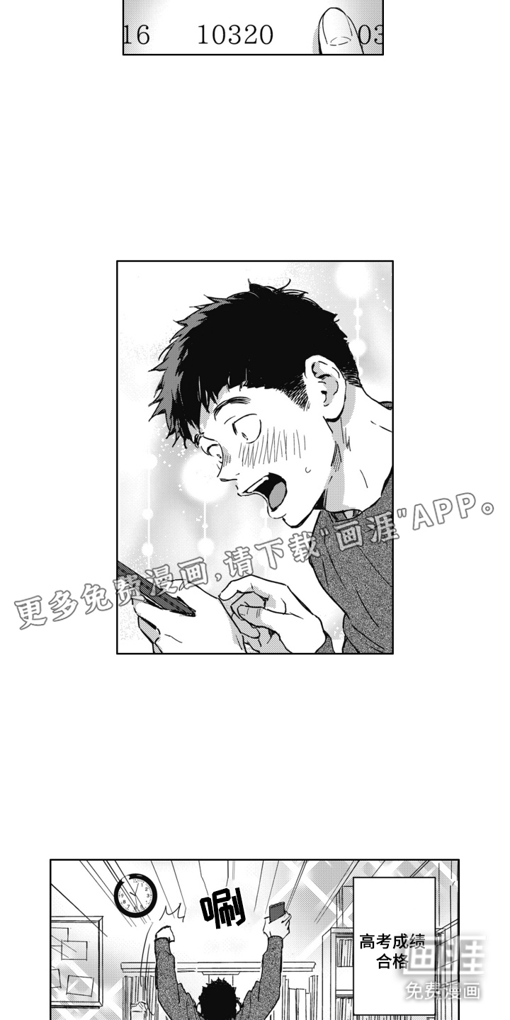 第1章：雨后：成功考上1
